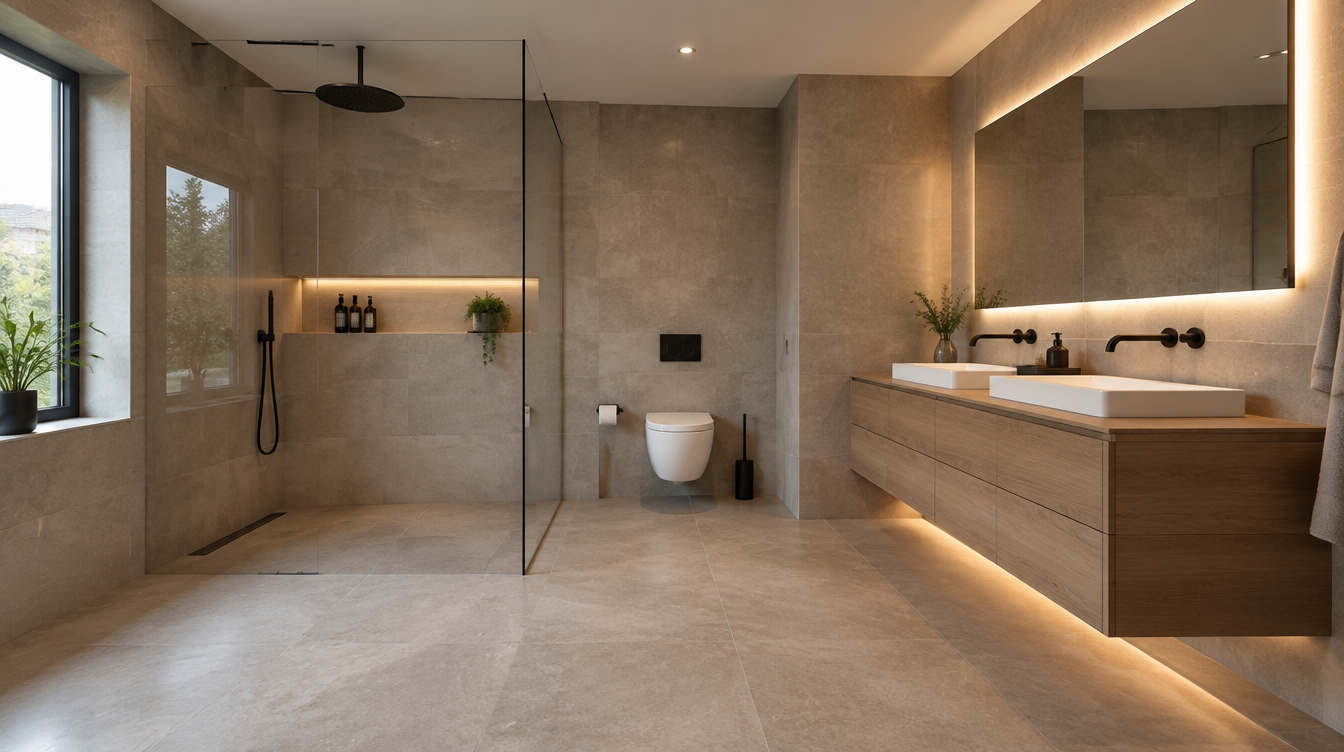 Rénovation de salle de bain à Liège
